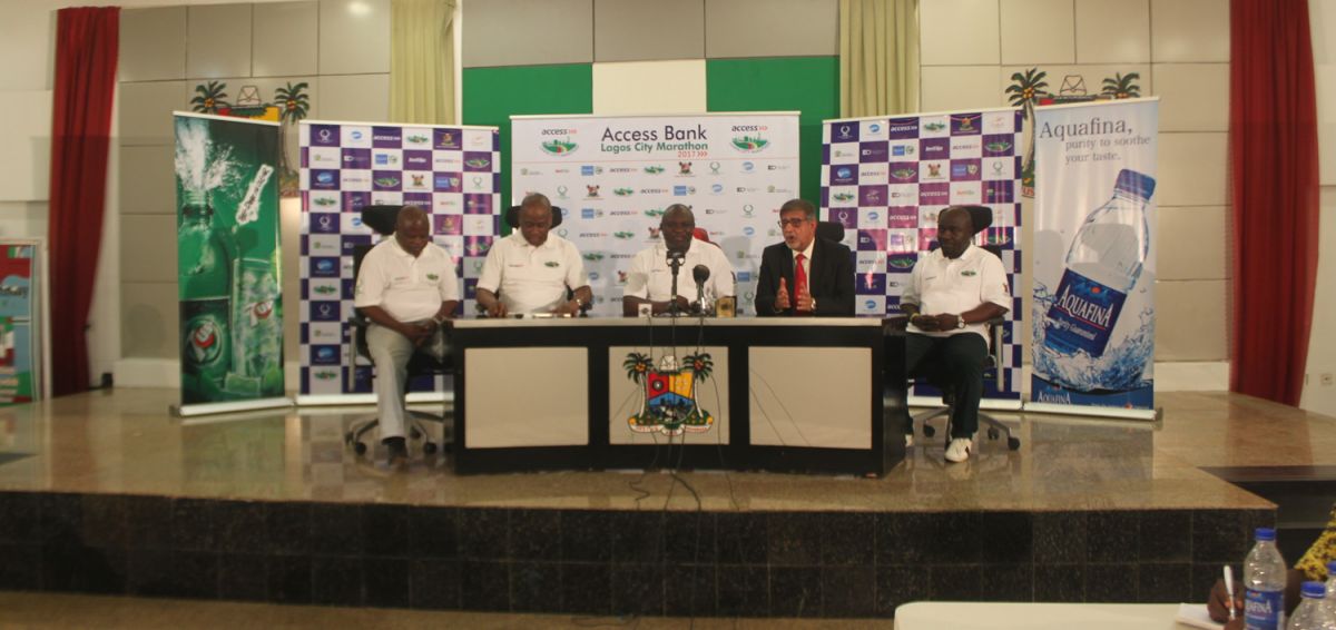 Lagos City Marathon 2017 - Press briefing